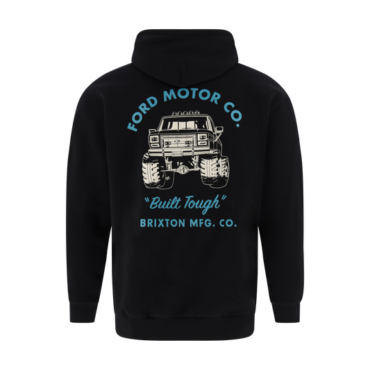 Ford x Brixton Built Tough 4 X 4 Burnt Rubber Hoodie